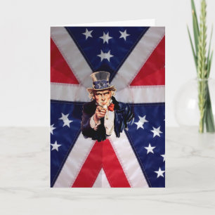 Cartão de Novo Cidadão Tio Sam