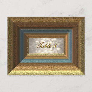 Cartão de Número de Tabela Bellemare