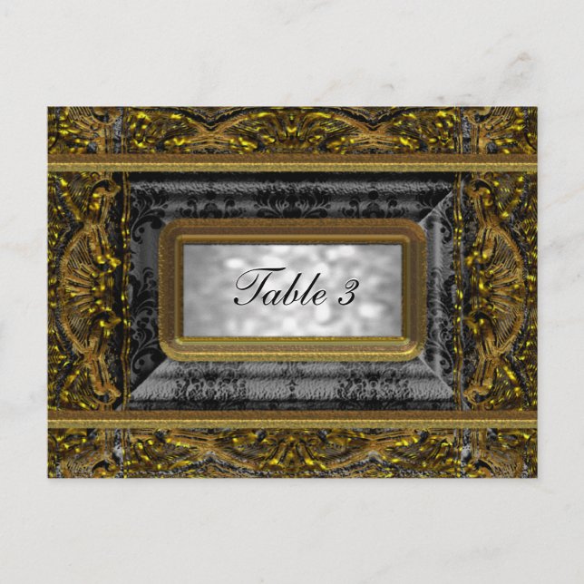 Cartão de Número de Tabela Crémieux (Frente)