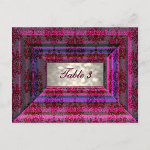 Cartão de Número de Tabela Monteuxe