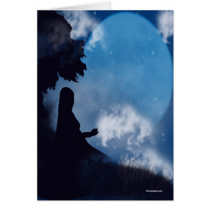 Cartão de observação do céu nocturno