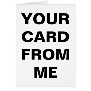 Cartão de Ocasião Especial Genérico