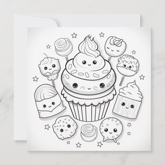 Cartão de Oferta de Cor (Frente)