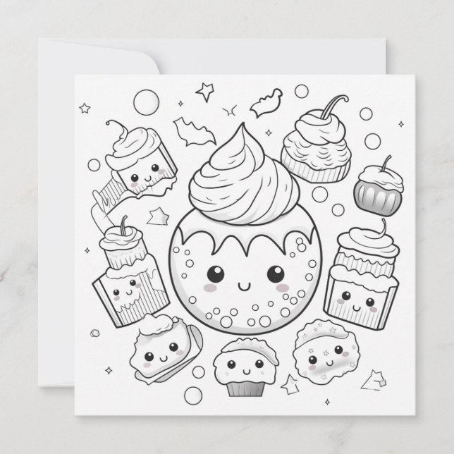 Cartão de Oferta de Cor (Frente)