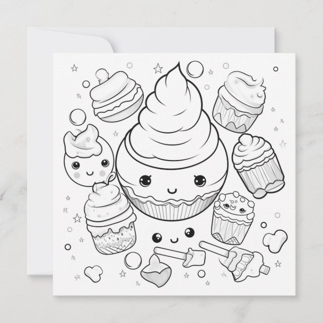 Cartão de Oferta de Cor (Frente)