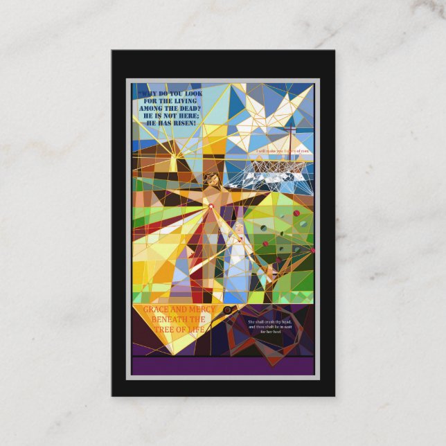 Cartão de oração de Jesus (Frente)