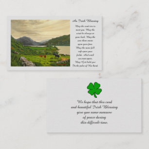 Cartão de Oração de Simpatia Imagem Memorial