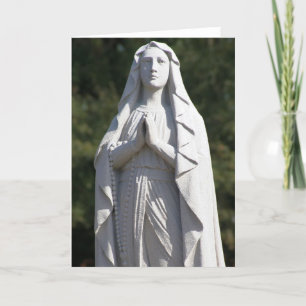 Cartão de Oração de Sta. Maria