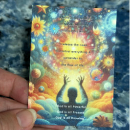 Cartão de Oração Funeral/Memorial