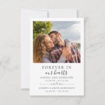 Cartão de Oração Funerária com Foto Dupla Memorial