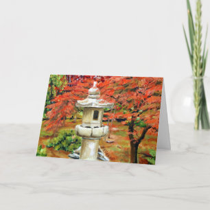 Cartão de Oração Memorial de Bênção