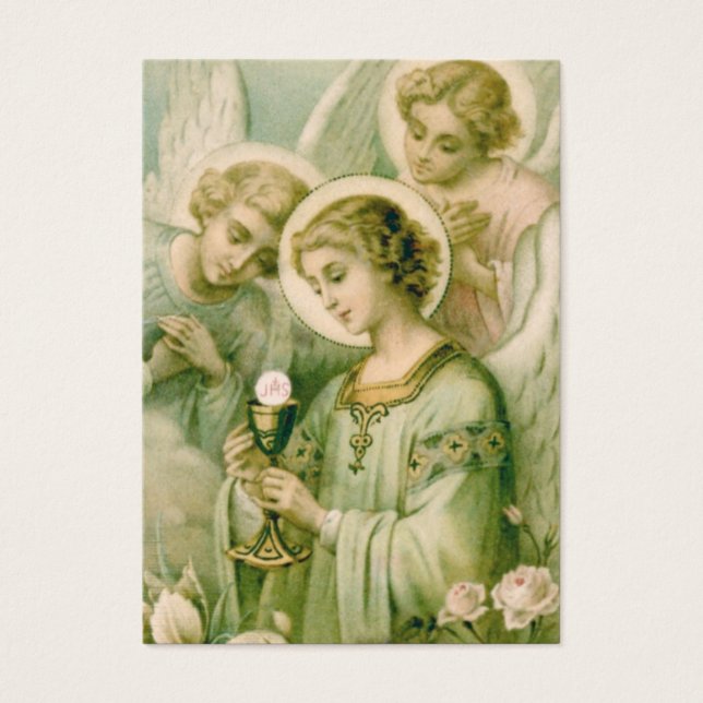 Cartão de Oração: Minha Alma Passa O Véu (Frente)