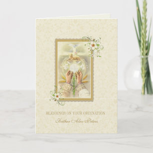 CARTÃO DE ORDENAÇÃO PRINCIPAL