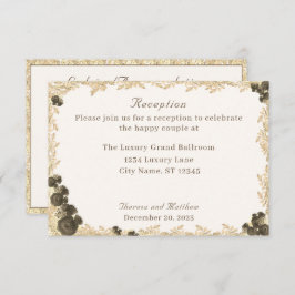 Cartão de ornamentado católico de Rosa