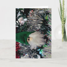 cartão de ornamento de Natal