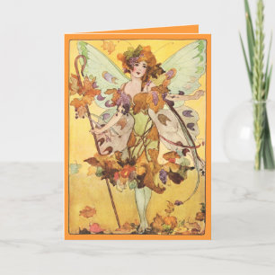 Cartão de Outono Faerie para Todas as Ocasões