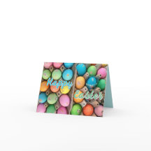 Cartão de Ovo de Páscoa