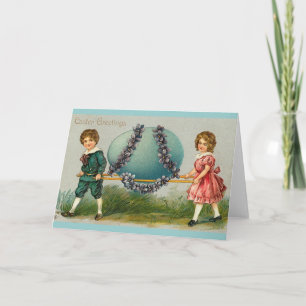 Cartão de Ovo de Páscoa Gigante