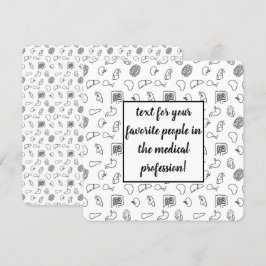 Cartão de Padrão Médico