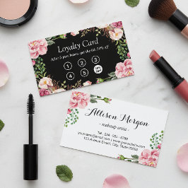 Cartão de pagamento de fidelidade | Moldagem Flora