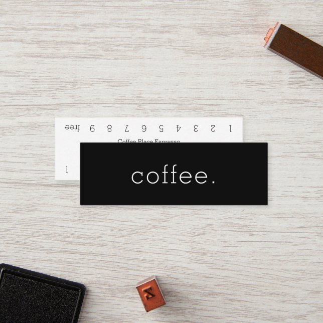 Cartão de Pagamento Simples com Lealdade Escura Du (Frente/Verso In Situ)