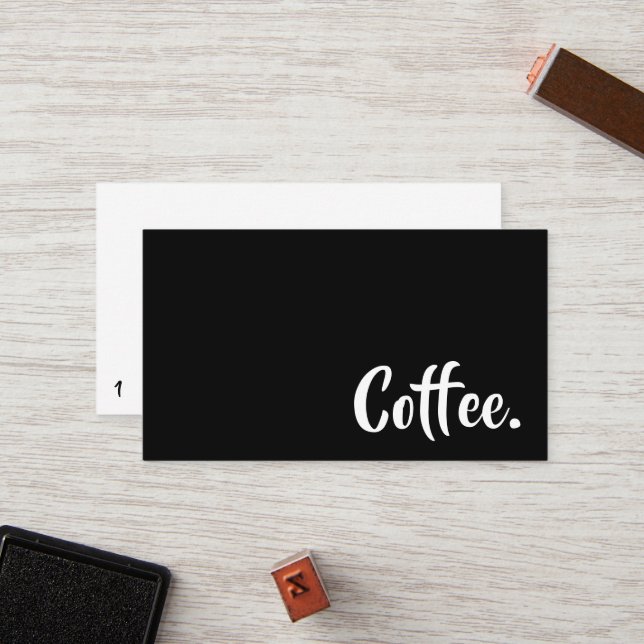 Cartão de Pagamento Simples Para Além Da Lealdade  (Frente/Verso In Situ)