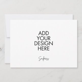 Cartão de paisagem personalizado 7 x 5"