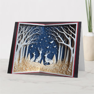 Cartão de papelaria de Natal