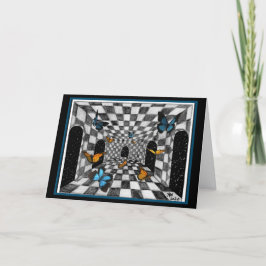 Cartão de Papelaria e de Saudação do Castelo de Bo