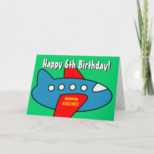Cartão de parabéns de aniversário para meninos A