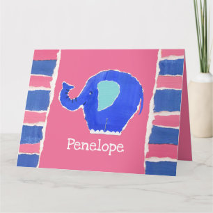 Cartão de Parabéns de Aniversário Personalizado do