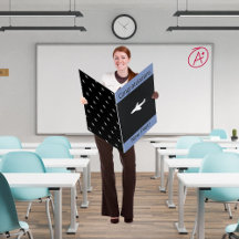 Cartão de parabéns de avião muito grande para pilo