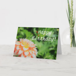Cartão de "Parabéns Feliz Aniversário" da bonito S