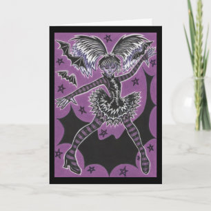 Cartão de "Parabéns Feliz Aniversário" da Miss Tee