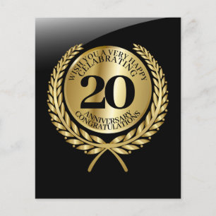 Cartão de parabéns individual no aniversário