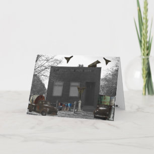 Cartão de Parabéns "Material Mundo"