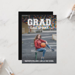 Cartão de Partido da Variação de Foto Minimalista