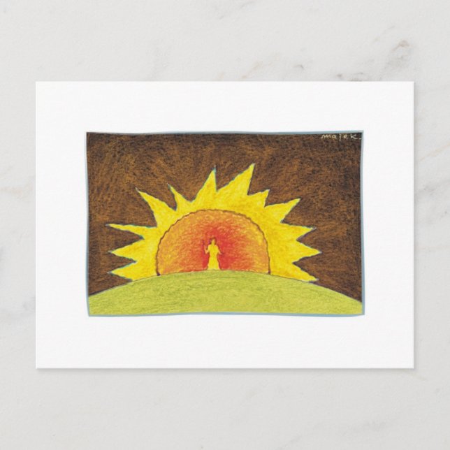 Cartão de páscoa (Frente)