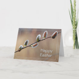 Cartão de Páscoa com Salgueiro Chora Menina