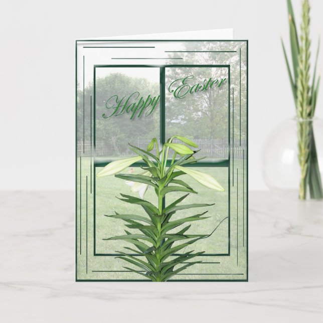 Cartão de Páscoa de Imagem (Frente)