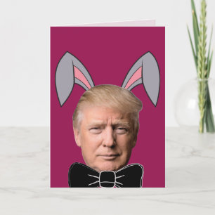 cartão de Páscoa engraçado de DONALD TRUMP