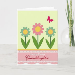 Cartão de Páscoa Floral Pastel