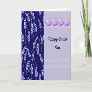 Cartão de páscoa para Filho com Ovos