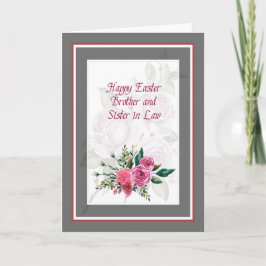 Cartão de páscoa para Irmão e Irmã em Direito