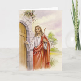 Cartão de páscoa religioso