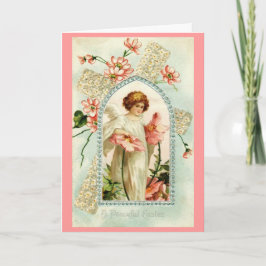 Cartão de páscoa religioso