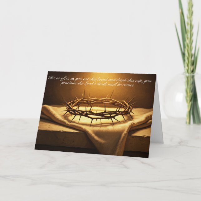 Cartão de Passagem Cristão (Frente)