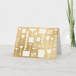 Cartão de Passagem "Happy Passover"