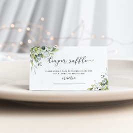 Cartão de passagem para bilhetes de fralda Eucalyp