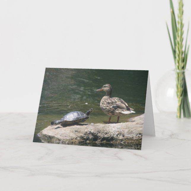 Cartão de pato (Frente)